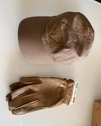 Guanti Mechanics e cappello Condor