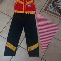 Vestito di sceriffo di carnevale