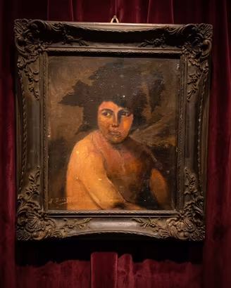 Dipinto Fine ‘800 Olio su Tela con cornice D’epoca