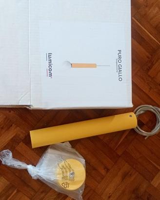 Lumicom Puro Giallo Sospensione - lampada tubolare