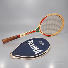Racchetta Tennis Vintage MAXIMA Admiral Legno F.I.