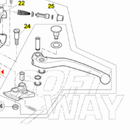 -Leva frizione Aprilia Dorsoduro 750 AP8113758