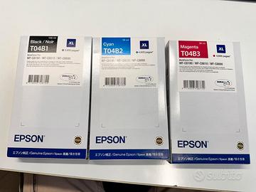 3 cartucce XL originali Epson nuove e sigillate