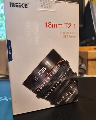 Meike 18mm T2.1 Cinema Lens S35 Prime (Canon EF)