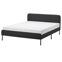 Letto Matrimoniale Grigio Chiaro