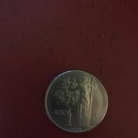 Moneta da 100 lire del 1978