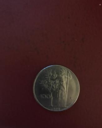 Moneta da 100 lire del 1978