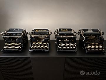 MACCHINE DA SCRIVERE D’EPOCA – COLLEZIONE VINTAGE