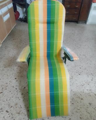 sedia sdraio pieghevole 
