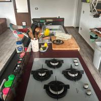 Piano Cottura Hotpoint 4 Fuochi Vetro Satinato