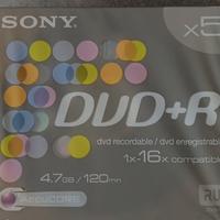 Dvd+R Sony recordable enregistrable 4.7Gb 120min