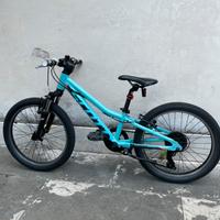 Bicicletta bambino SCOTT raggio 20” colore azzurro