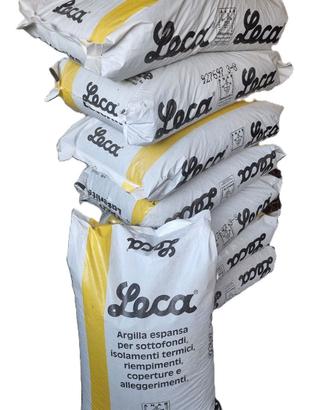 Sacchi Argilla Espansa LECA 3-8 mm (50L) - Nuovi