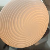 5 plafoniera lampade Murano De Majo vetro vintage 