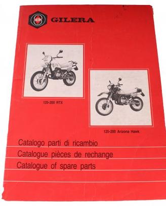 Catalogo ricambi Gilera RTX Arizona Hawk 125 200