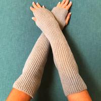 Guanti lunghi senza dita