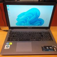 ASUS K550C  CORE I7+12G+250SSD+2G VIDEO+WINDOWS 11