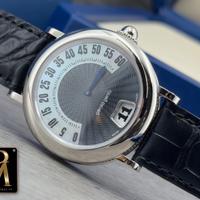 Gerald Genta Retro Jump Hour White Gold G3634.7