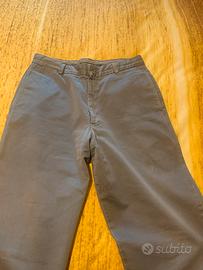 Pantalone uomo Armani Jeans verde militare - tg 52