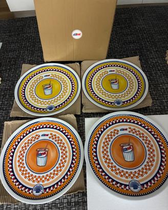 Set da 4 Piatti pizza Estathè Sorbillo Nuovi