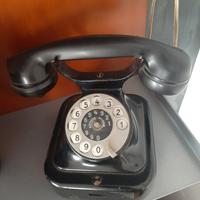 telefono a disco stile anni '40 '60 ,