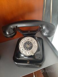telefono a disco stile anni '40 '60 ,