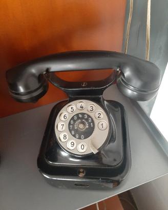 telefono a disco stile anni '40 '60 ,