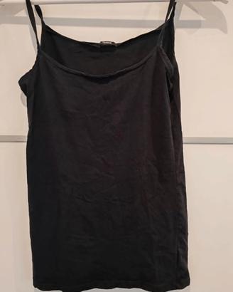 Canotta Tezenis nera taglia M