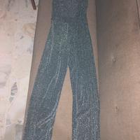 Tuta elegante con brillantini