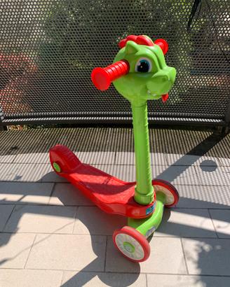 Monopattino Baby Clementoni a forma di drago