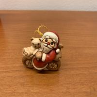 Addobbi albero Natale Babbo con teddy Thun