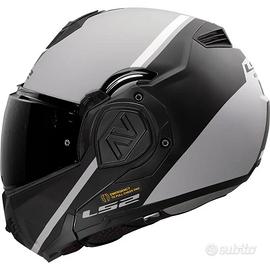 CASCO MOTO MODULARE LS2 ADVANT SWIPE MATT GREY BLA