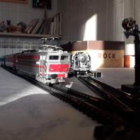 6 pezzi motrici LIMA e RIVAROSSI vagoni psg e trad