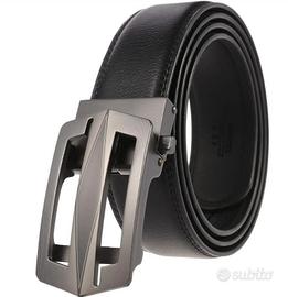 Cintura Uomo senza buchi con Fibbia Automatica