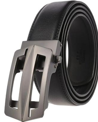 Cintura Uomo senza buchi con Fibbia Automatica