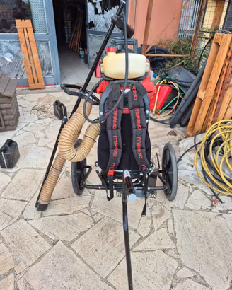 Aspiratore a spalla cifarelli v1200b