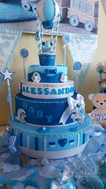 Torta scenografica 5 piani