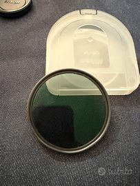 Filtro polarizzatore circolare Nikon e tappo