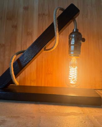 Lampada artistica Legno Design