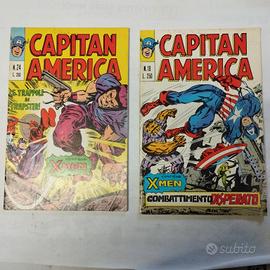 fumetto"Capitan America"n.18-24 ed.Corno