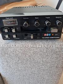 piastra cassette vintage BIC C1