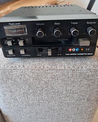 piastra cassette vintage BIC C1