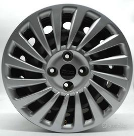 4 cerchi ferro fiat 500e cinquecento e 15 ft4346