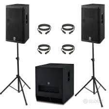 Yamaha 2 dsr 115 + 1 sub 118