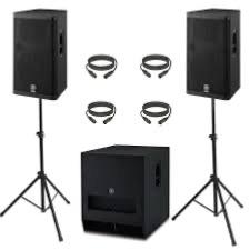 Yamaha 2 dsr 115 + 1 sub 118