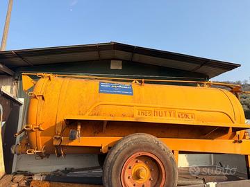 Botte liquame usata solo per acqua unico proprieta