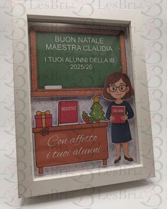 Quadro Natalizio per Maestre