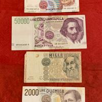 Banconote della nostra lira