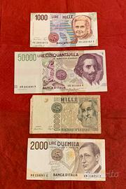 Banconote della nostra lira