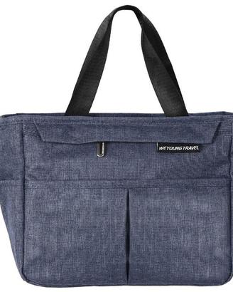 Borsa termica isolata 7 l 23 x 15 x 20 cm blu